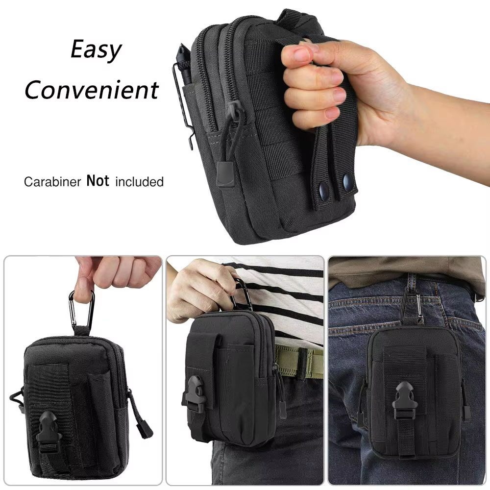 Edc Carry Fanny Pack - Bolsa de Cintura Táctica para Herramientas